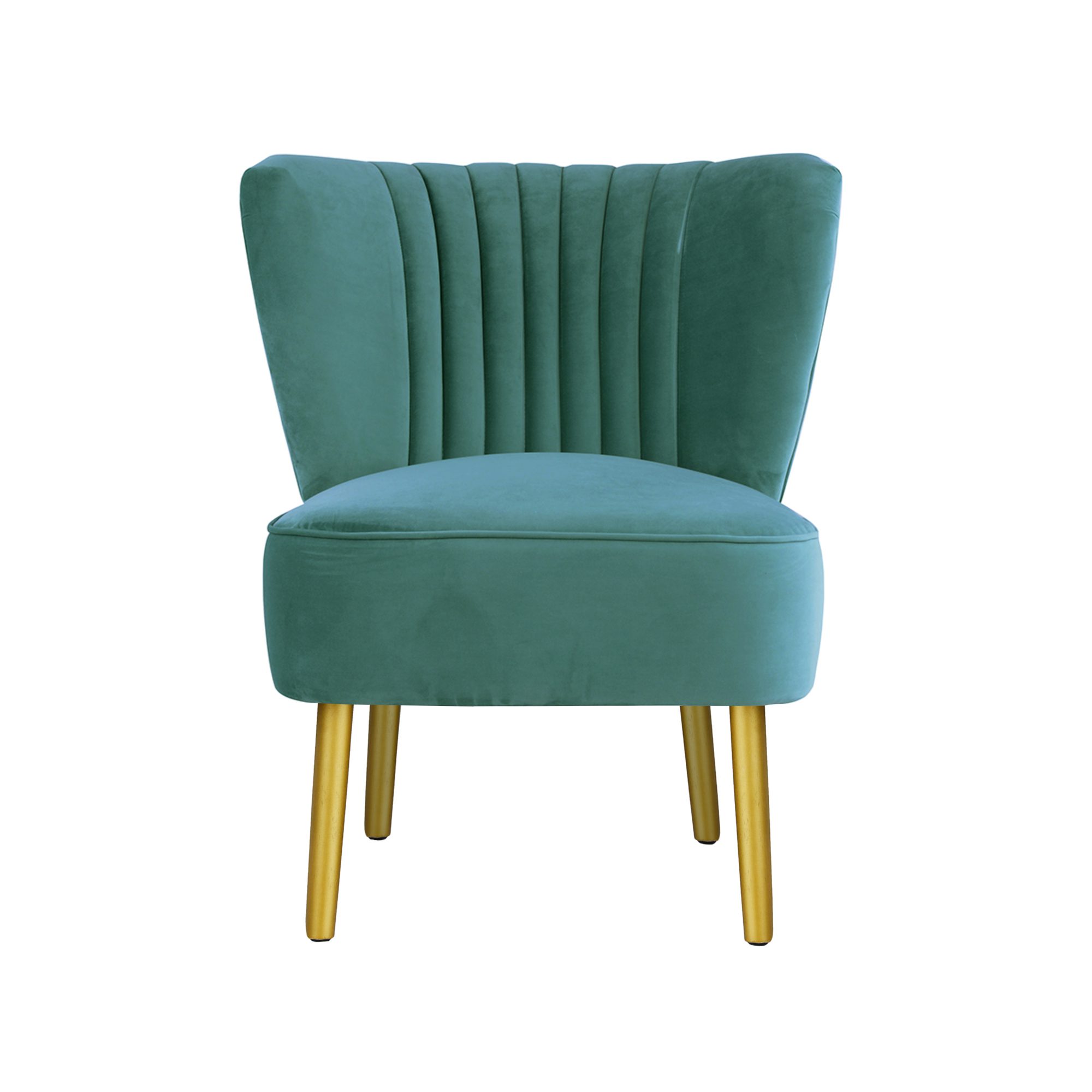 aqua armchair