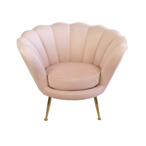 Rose Water Shell Armchair