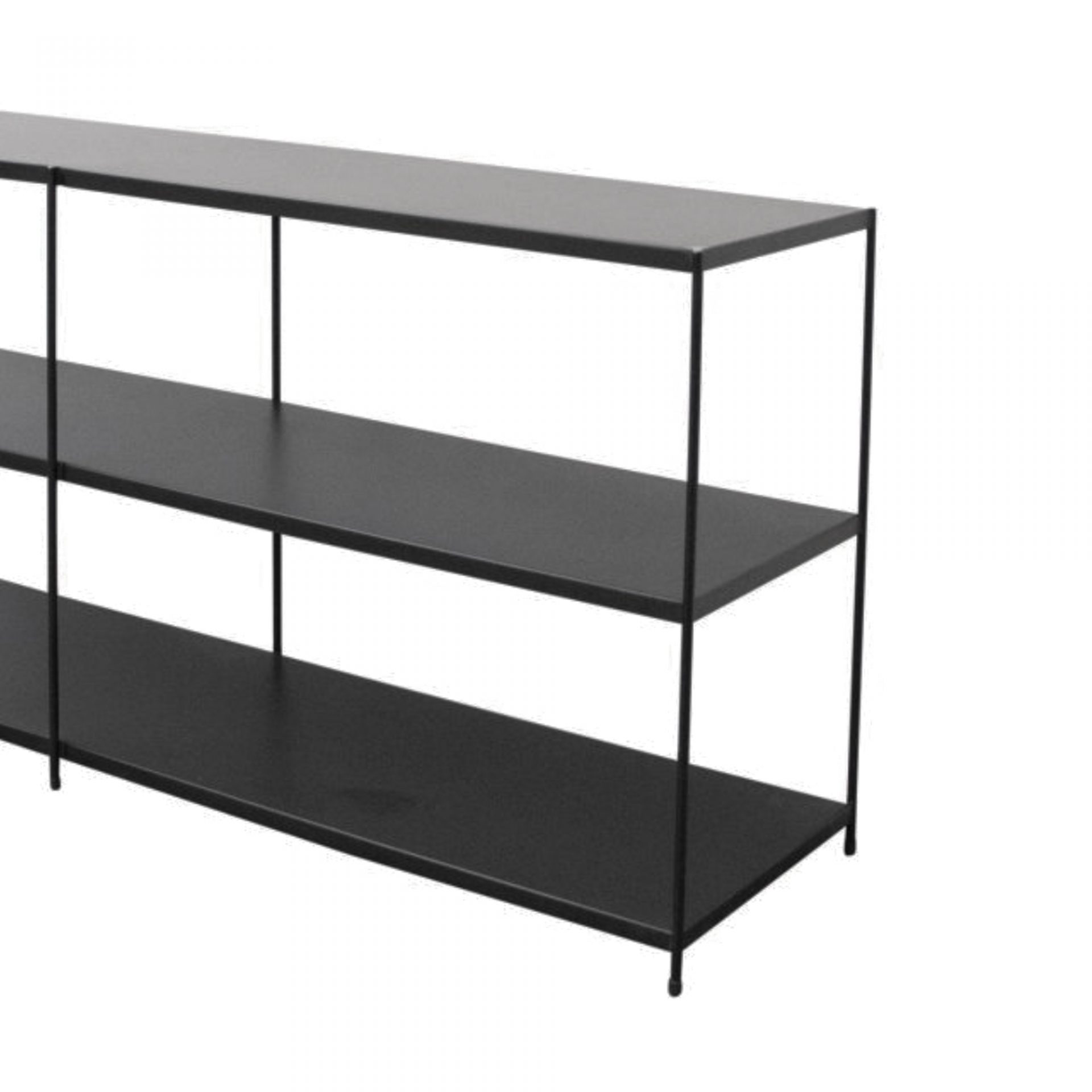 Greenwich Console Table Black Metal Darcy & Duke